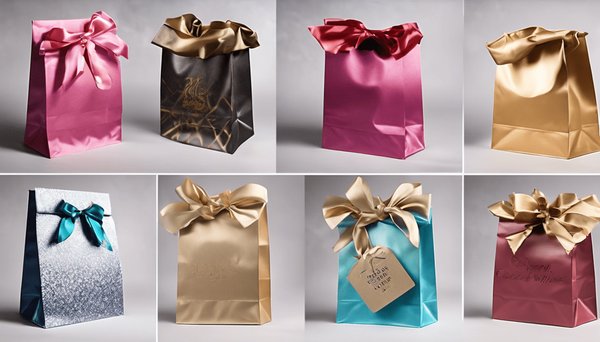 Éblouissez vos clients avec des pochettes cadeaux en carton satinées